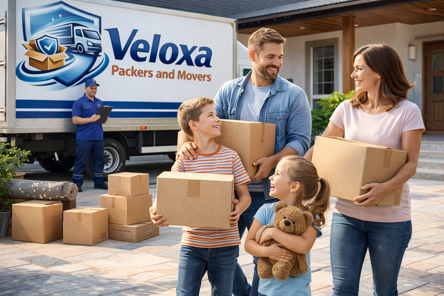 Family shifting with movers